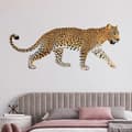 Miniatyrbilde 2 av 5: 1 stk Jaguar Leopard Veggklistremerke Veggdekor for Stue