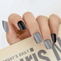 Miniatyrbillede 5 af 5: Color Press-On Manicure, Solid Color Mani style 4