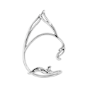 Miniatyrbillede 6 af 11: Halloween Goth Øre Cuff Ørering Elf Ear Clip Punk Fairy No Pierc B-right One-size