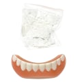 Pikkukuva 1 / 3: Perfect Smile Viilu Snap On Väärennetyt Hampaat Peite ylä- ja alahammasproteesi Alempi viilu