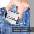 Miniatyrbild 4 av 5: 3st case för män cigarettlådahållare dam aluminium P