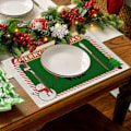 Miniatyrbild 4 av 5: God jul jul bordstabletter, vinter jullov