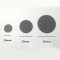 Pikkukuva 2 / 5: 1/2/3/5 Sähköisen jalkaraspin vaihtotyynyt tehokas ja 25mm 80Grit 50 pcs 1 Pc