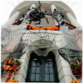 Miniatyrbillede 4 af 4: Edderkoppespind Skræmmende halloweenrekvisit Strækbare edderkopper Hvidt edderkoppespind Realistisk strækbart halloweendekoration Housware[232]