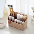 Miniatyrbilde 1 av 4: Skrivebord Organizer Sminke Organizer for soverom Rosa