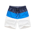 Pikkukuva 4 / 5: 1/2/3/5 Hengittävät ja tyylikkäät miesten shortsit - kesään Blue and Dark Blue XL,1 5PCS