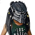 Miniatyrbillede 1 af 5: Predator Replika Maske Latex Maske Halloween Kostume Prop Sen