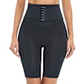 Miniatyrbilde 4 av 4: Rumpebeskytter for større rumpe hofteputer Hip Enhancer Oppgradert svamp polstrede rumpeforsterkere Truser Shapewear Magekontroll for kvinner Bbl, svart 4XL