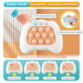 Miniatyrbild 4 av 5: Elektriskt banbrytande pussel Pop It konsol Stress relief Fidget Toy Quick Push Bubble-spelkonsol för barn