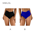 Miniatyrbild 3 av 5: 1/2/3 Dam badbyxor Pool Party Dam Badkläder Snorkling Black XL 1 Pc