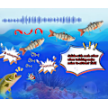 Miniatyrbild 5 av 7: Fiskedrag för basöring 97 mm multi simbeten Långsamt sjunkande bioniska simbasbeten Naturtrogna fiskebeten, 3-pack (paket med 3-C)