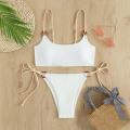 Miniatyrbild 5 av 11: Bikin Baddräkt Dam Baddräkt Bandeau Push Up Micro Bikini Set Baddräkt Strandkläder Sommar Bikini Wine red L