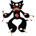 Miniatyrbild 7 av 11: Huggy Wuggy 24 Modeller 35-50cm i Höjd Brun Tiger Wuggy