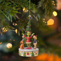 Pikkukuva 1 / 4: Christmas Grinch -koristeet Joulukuusi Ripustettavat Hahmot Riipus Koriste A