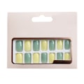 Miniatyrbillede 1 af 5: Color Press-On Manicure, Solid Color Mani style 3