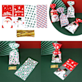 Miniatyrbillede 7 af 10: 50 stk. julegodteposer Bagning Emballage STYLEA