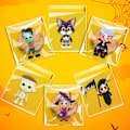 Miniatyrbillede 9 af 9: 100 stk. Halloween Slikposer Godtepose MIX 4 STYLES MIX Mix 4 styles