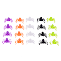 Miniatyrbild 2 av 5: 200ST/ Set Halloween Plast Miniatyr Spindlar Dekorera random color