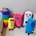 Miniatyrbild 4 av 4: Numberblocks 1-10 Plysch Doll Toy Blue