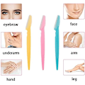 Miniatyrbild 4 av 4: Face Safety Eyebrow Razor - Exfoliating Dermaplaning Tool for Wo