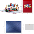 Pikkukuva 2 / 5: Christmas Pop Up -kortti - 3D-onnittelukortti syntymäpäiväkortti, Pop Up C