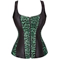 Pikkukuva 1 / 5: Korsetit naisille Overbust Bustier Top Gothic exy houlder 2928green S