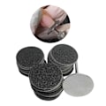 Pikkukuva 5 / 5: 1/2/3/5 Sähköisen jalkaraspin vaihtotyynyt tehokas ja 25mm 80Grit 50 pcs 1 Pc