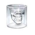 Miniatyrbillede 1 af 3: Shotglas, Dødningehoved - Doomed transparent
