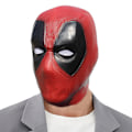 Miniatyrbild 4 av 5: Halloween Masquerade Latex Mask Deadpool Full Face Head Cover Kostym Party Prop