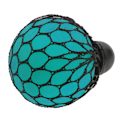 Miniatyrbillede 7 af 7: 2-Pak Stressbold Squeeze Brain Ball Stress Relax Klemmebold 7,5cm multicolor