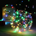 Miniatyrbillede 3 af 5: LED Fairy Lights, 6 stk. 1m 10 lamper farvede lyskæder til 1 meter 10 lights