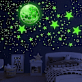 Miniatyrbild 1 av 5: tak Stars Glow In The Dark Barnväggdekor