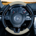 Miniatyrbild 1 av 7: (Stil 7) Cover Svart Mocka Äkta Läder För Volkswagen VW Tiguan Golf Plus Passat CC Touran Passat Alltrack Style 7