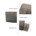 Miniatyrbillede 9 af 9: Desktop Makeup Opbevaringsboks Diverse beholdere black with grid