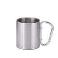 220 ml med karbinhake utomhusmugg campingmugg