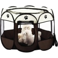 Miniatyrbild 1 av 4: Hopfällbart husdjurstält 8 stycken Mesh House Portable Foldable Running