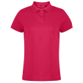 Miniatyrbillede 1 af 4: Asquith & Fox Dame/Dame Enkel kortærmet pikétrøje Ho Hot Pink XL