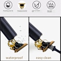 Miniatyrbilde 5 av 7: T9 profesjonell hårklipper for menn Elektrisk hårtrimmer #2