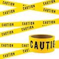 Miniatyrbild 1 av 5: Halloween Caution Tape - Varning Fara - Arbetsplats & festdekor