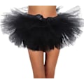 Miniatyrbilde 5 av 5: Simplicity Dame Klassisk 5-lags Tyll Tutu-skjørt_L Red