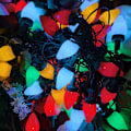 Miniatyrbild 5 av 5: C7 Christmas String Lights 25FT - 50 färgglada LED-lampor - Multifunktionsfjärrkontroll