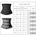 Miniatyrbillede 3 af 4: Neopren Lynlås Kvinde Shapewear Elasticitet Postpartum Recovery Rose Red L