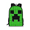 Miniatyrbilde 1 av 3: Minecraft ryggsekk for barn Student skolesekker Skulderveske B