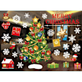 Miniatyrbild 3 av 6: Christmas Snowflake Window Stickers för Glas Xmas Stickers style 1