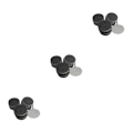 Pikkukuva 3 / 5: 1/2/3/5 Sähköisen jalkaraspin vaihtotyynyt tehokas ja 25mm 150Grit 50 pcs 3PCS