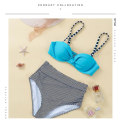 Miniatyrbild 5 av 5: Kvinnor Set Bikiniset Baddräkter Push Up Grimma Magkontroll Bottom Baddräkter,xxl (FMY)