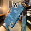 Miniatyrbillede 1 af 5: Applicer på smukt etui til Iphone 11 12 13 14 Pro Max 12mini Se 2020 7 8 Plus X Xs Max Soft Phone Holder Case Cover Mobiltelefon C