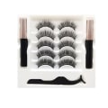 Miniatyrbilde 8 av 11: Magnetiske øyevipper og eyeliner-sett 5 par naturlig utseende løsvipper med magnetisk eyeliner-pinsett Enkel å påføre 11
