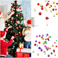 Miniatyrbild 5 av 6: 12 st jul plastboll hängande Xmas Tree hänge dekor red