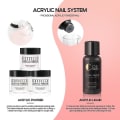 Miniatyrbilde 4 av 5: Neglesett Plus Akryl Væske 30ml Negledesign